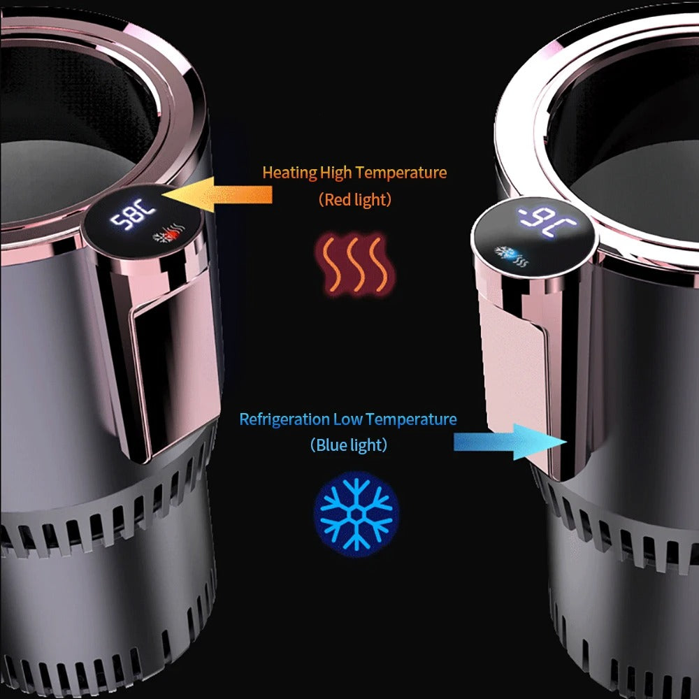 Portable Heating Cooling Cup | USB Beverage Mug Travel Office-Portable Cup-Sasha Sydney