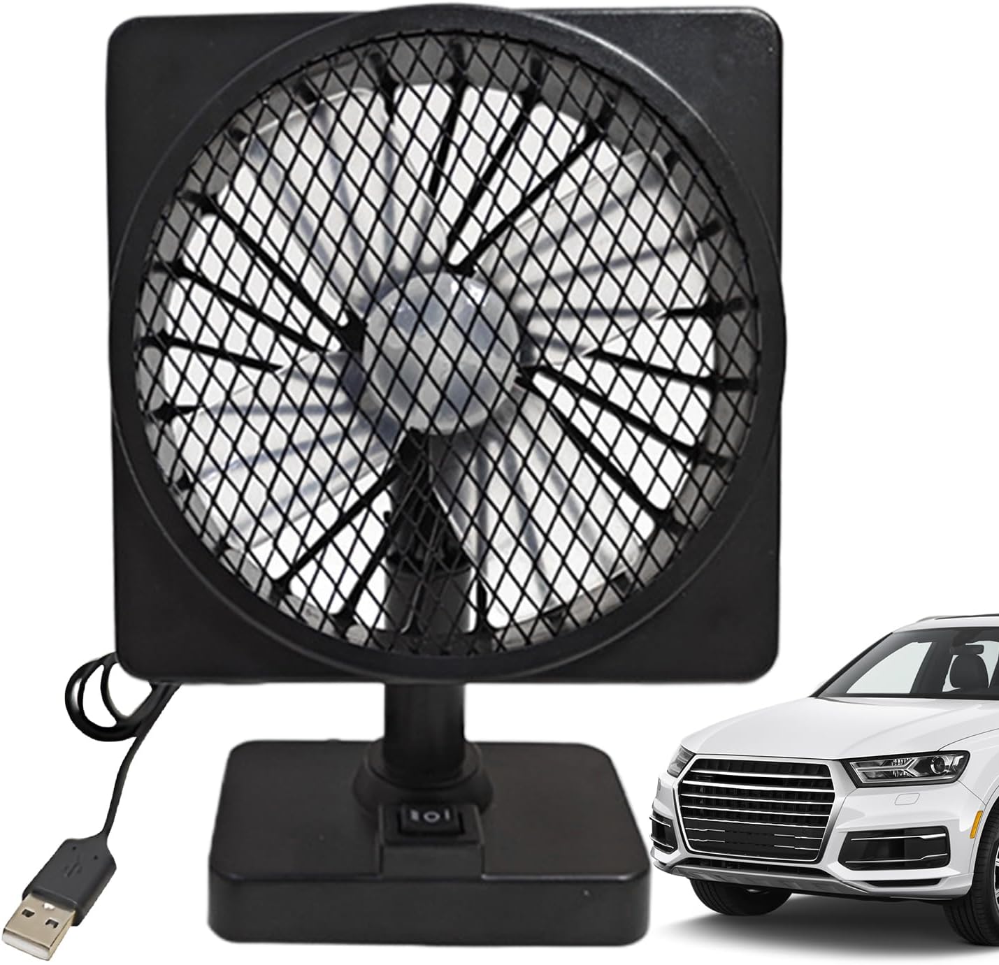 Portable USB Desk Fan | Adjustable Angle USB Powered Car Office Cooling-Fan-Sasha Sydney
