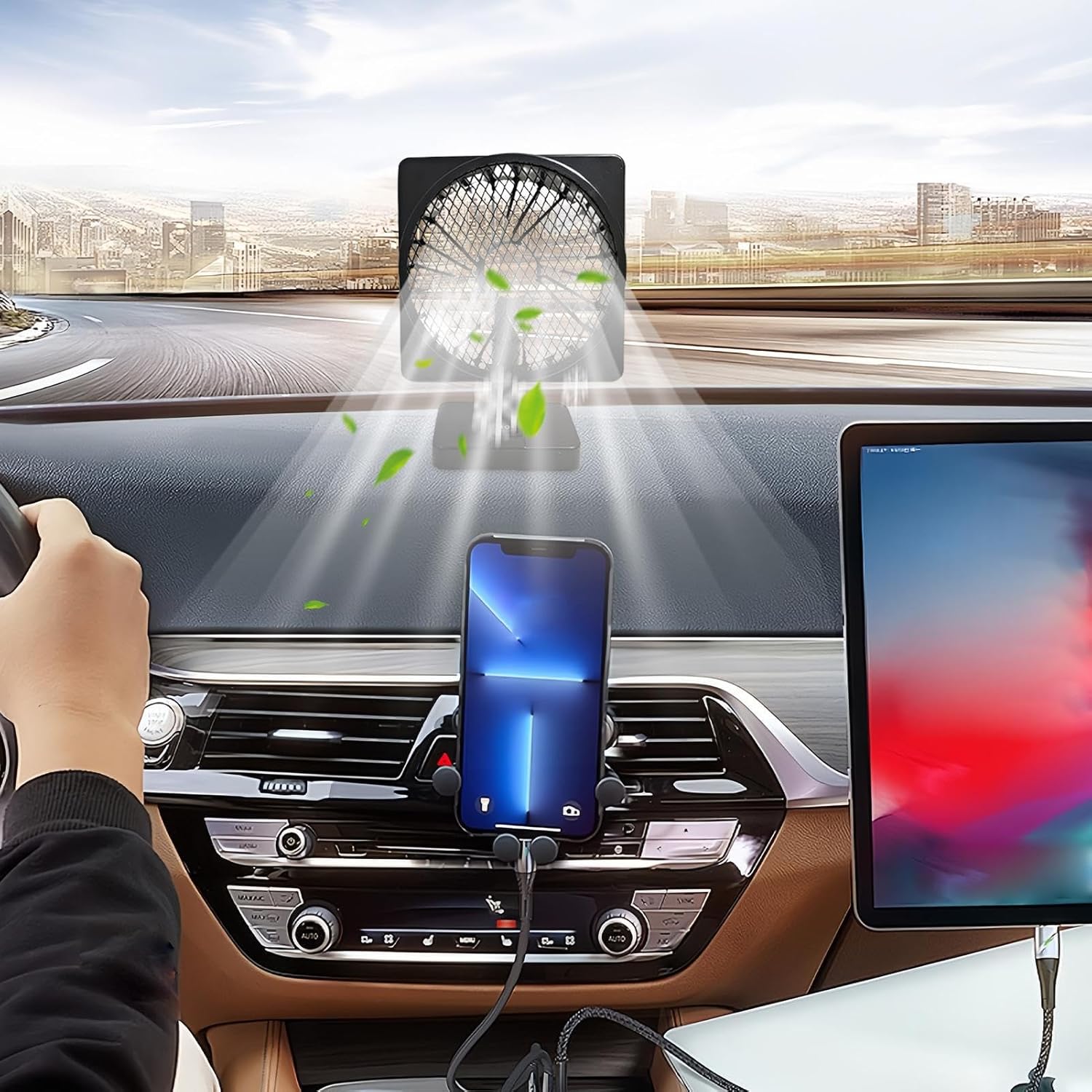 Portable USB Desk Fan | Adjustable Angle USB Powered Car Office Cooling-Fan-Sasha Sydney