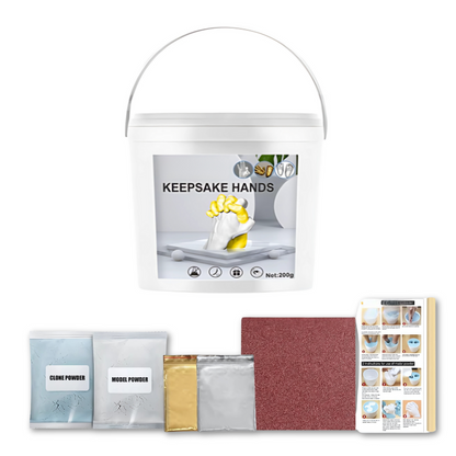 Baby Hand And Foot Casting Kit | Keepsake Moulding Set Gift Display-Baby Casting Kit-Sasha Sydney
