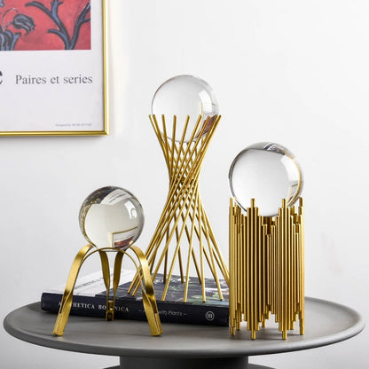 Glass Ball | Desk Decor-Figurine-Sasha Sydney