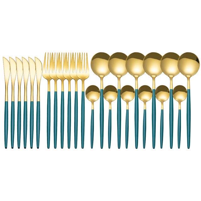 Cutlery Set | Dining Cutlery-Flatware Set-Sasha Sydney