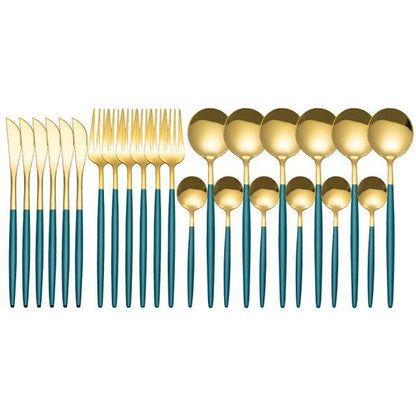 Cutlery Set | Dining Cutlery-Flatware Set-Sasha Sydney