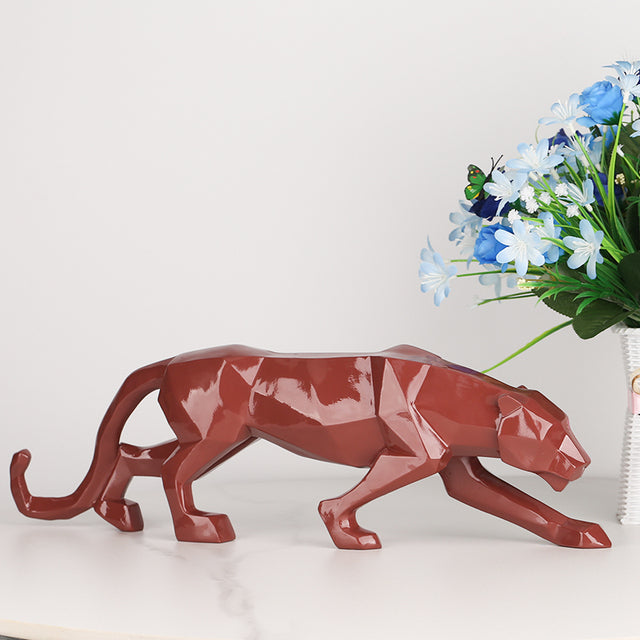 Home Decor Statue | Panther Sculpture-Figurine-Sasha Sydney
