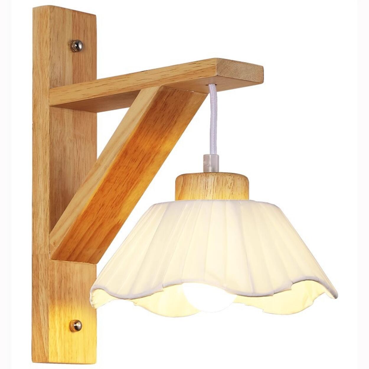 Rustic Bell Shade Wall Lamp | Hanging Shade Wall Light Interior Lighting-Wall Lamp-Sasha Sydney