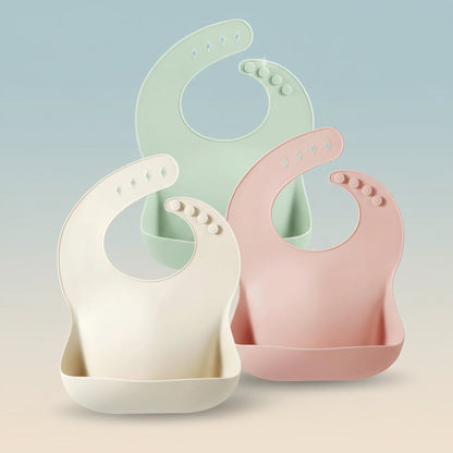 Adjustable Silicone Baby Bib | Food Catcher · Sasha Sydney