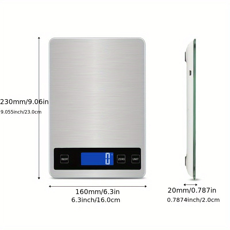 Digital Kitchen Scale | LED Display · Sasha Sydney