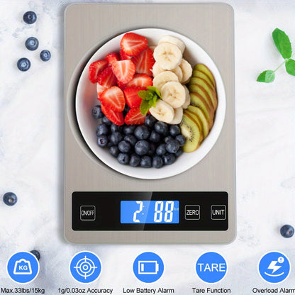 Digital Kitchen Scale | LED Display · Sasha Sydney