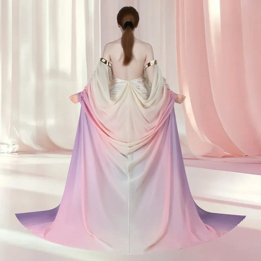 Galaxy Princess Costume Dress | Draped Cape · Sasha Sydney