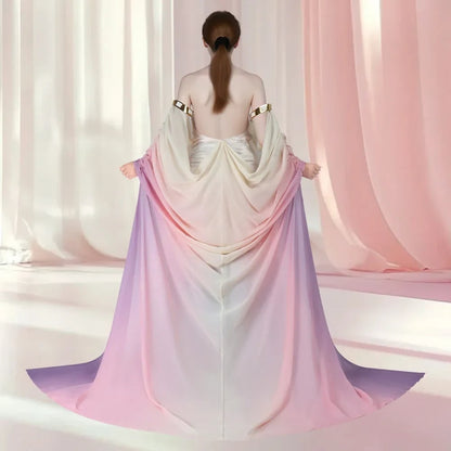 Galaxy Princess Costume Dress | Draped Cape · Sasha Sydney