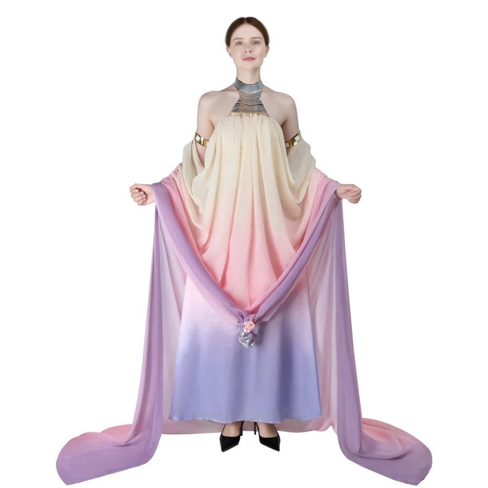 Galaxy Princess Costume Dress | Draped Cape · Sasha Sydney