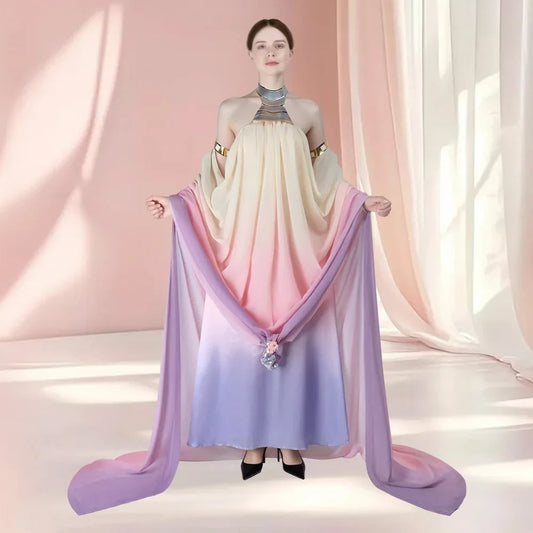 Galaxy Princess Costume Dress | Draped Cape · Sasha Sydney