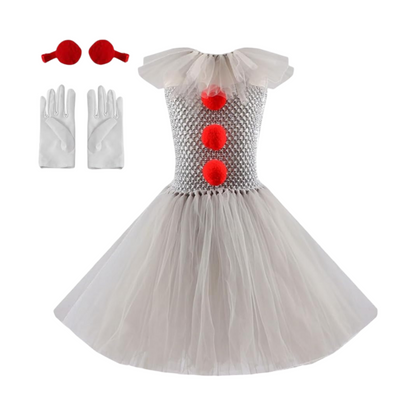 Girls Clown Costume | Tutu Skirt · Sasha Sydney