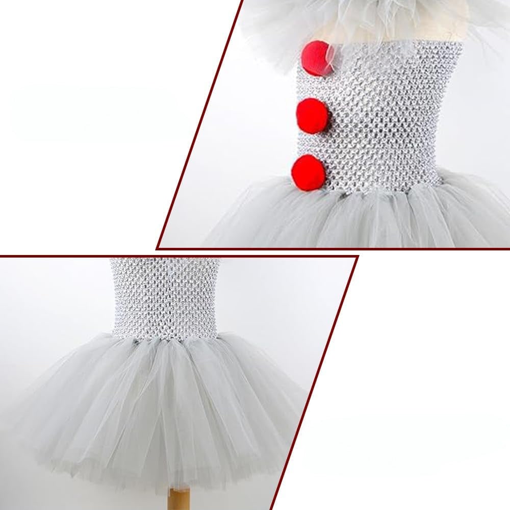 Girls Clown Costume | Tutu Skirt · Sasha Sydney