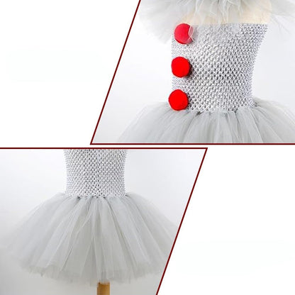 Girls Clown Costume | Tutu Skirt · Sasha Sydney