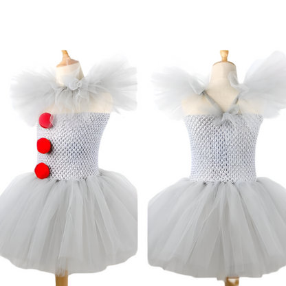 Girls Clown Costume | Tutu Skirt · Sasha Sydney