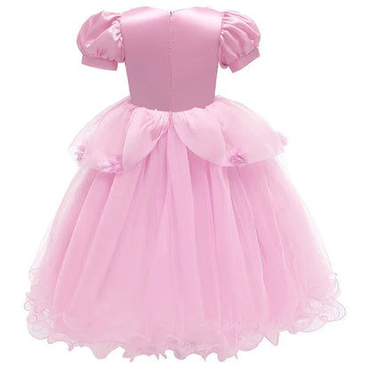 Girls Princess Party Dress | Bow Detail · Sasha Sydney