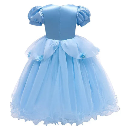 Girls Princess Party Dress | Bow Detail · Sasha Sydney
