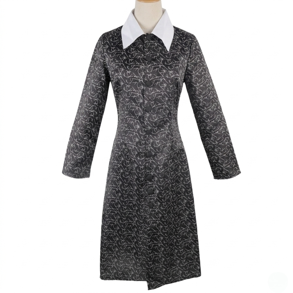 Gothic Girls Halloween Costume | Collared Dress · Sasha Sydney