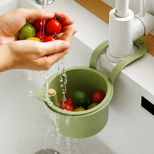 Hanging Sink Strainer Basket | Faucet Mounted · Sasha Sydney