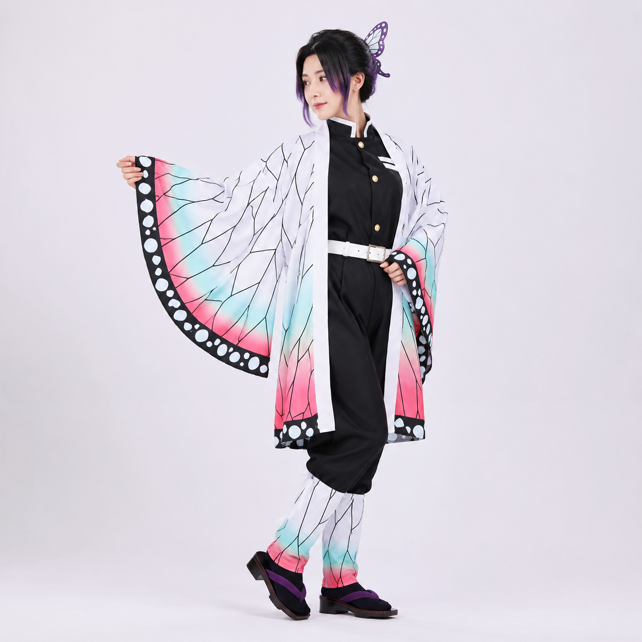 Kids' Anime Cosplay Costume Set | Butterfly Print · Sasha Sydney