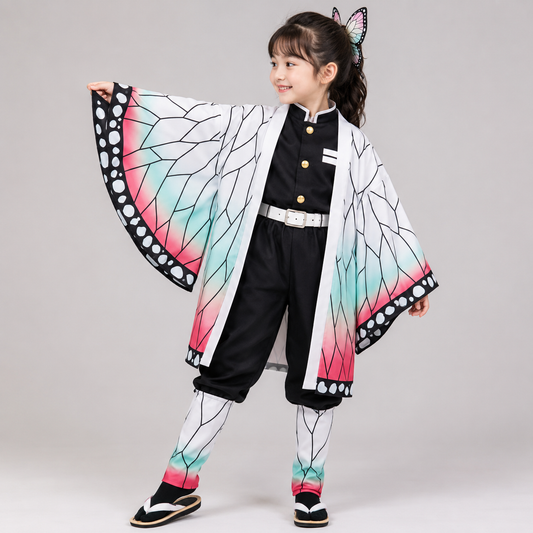 Kids' Anime Cosplay Costume Set | Butterfly Print · Sasha Sydney
