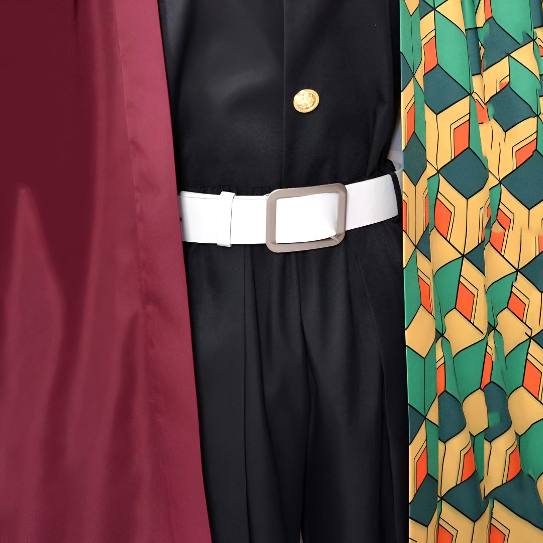 Kids' Anime Cosplay Costume Set | Geometric Haori · Sasha Sydney