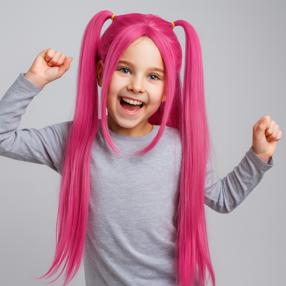 Kids Costume Wig | Braided Bun · Sasha Sydney