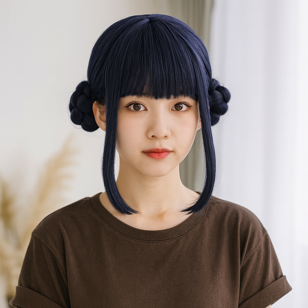 Kids Costume Wig | Braided Bun · Sasha Sydney