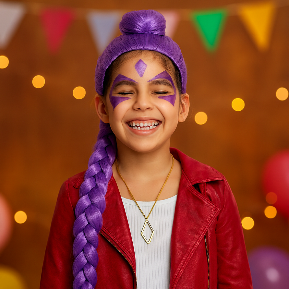 Kids Costume Wig | Braided Bun · Sasha Sydney