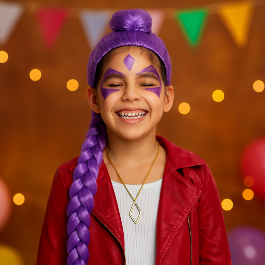 Kids Costume Wig | Braided Bun · Sasha Sydney