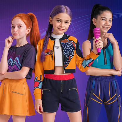 Kids Hip Hop Dance Costume Set | Street Style · Sasha Sydney