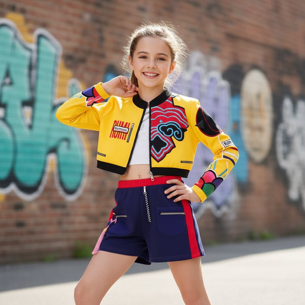 Kids Hip Hop Dance Costume Set | Street Style · Sasha Sydney