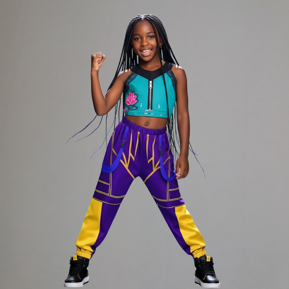 Kids Hip Hop Dance Costume | Two Piece · Sasha Sydney