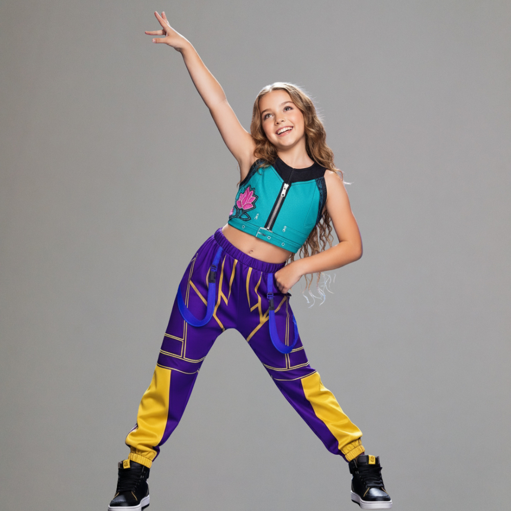 Kids Hip Hop Dance Costume | Two Piece · Sasha Sydney
