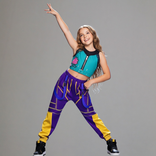 Kids Hip Hop Dance Costume | Two Piece · Sasha Sydney