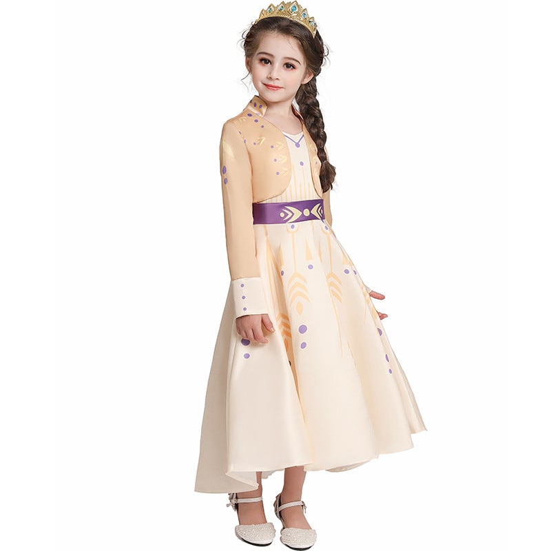 Kids' Long-Sleeve Princess Dress | Printed · Sasha Sydney