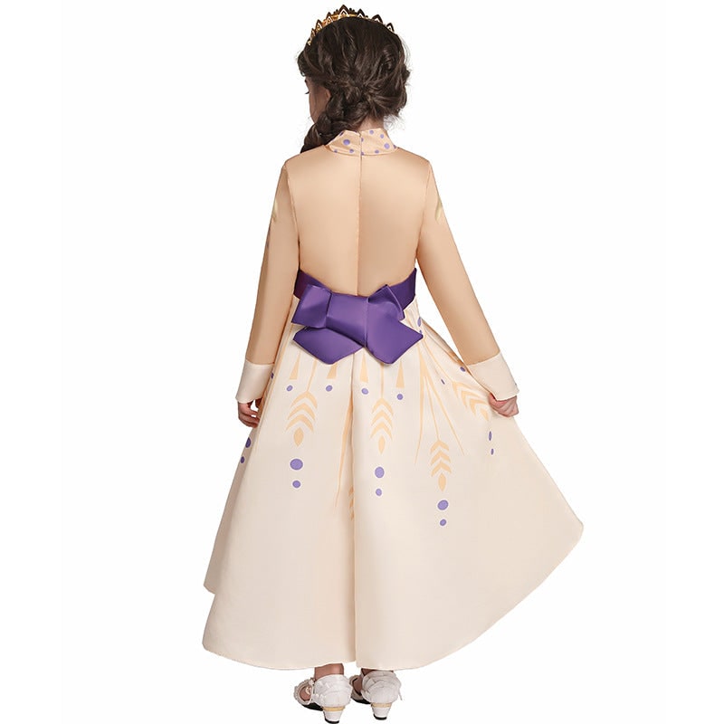 Kids' Long-Sleeve Princess Dress | Printed · Sasha Sydney