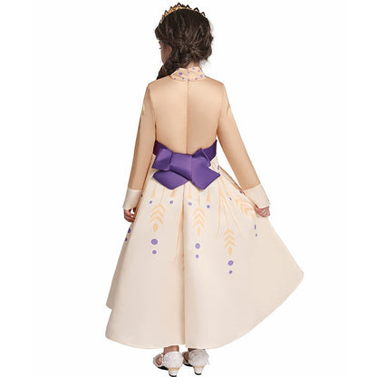 Kids' Long-Sleeve Princess Dress | Printed · Sasha Sydney