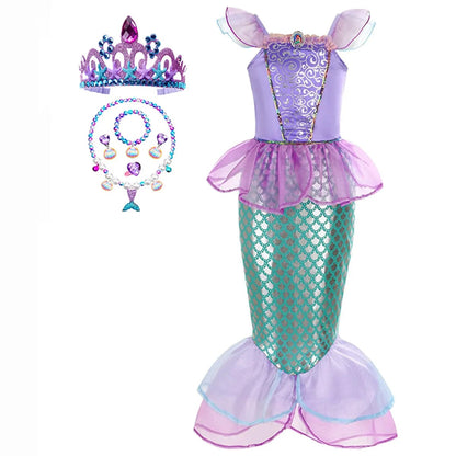 Kids' Mermaid Dress | Sequin Tail · Sasha Sydney