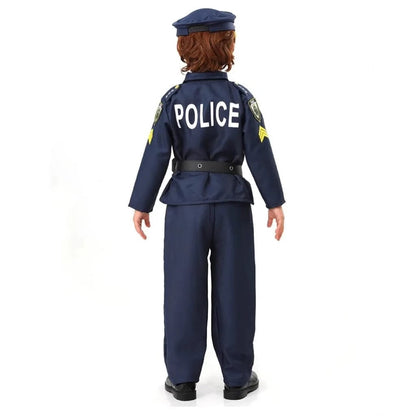 Kids' Police Officer Costume Set | Accessories Included · Sasha Sydney