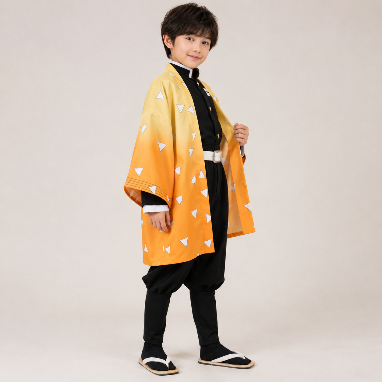 Men's Anime Cosplay Costume Set | Haori Jacket · Sasha Sydney