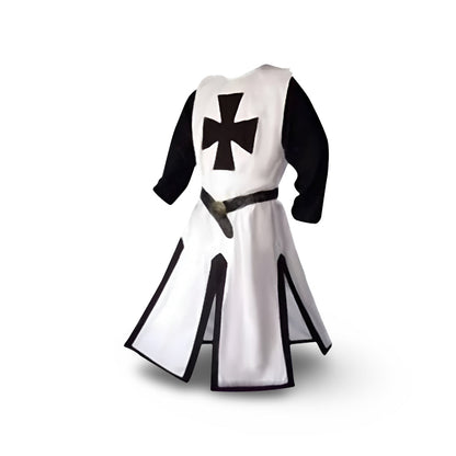 Men's Medieval Knight Costume Set | Hooded Cloak · Sasha Sydney