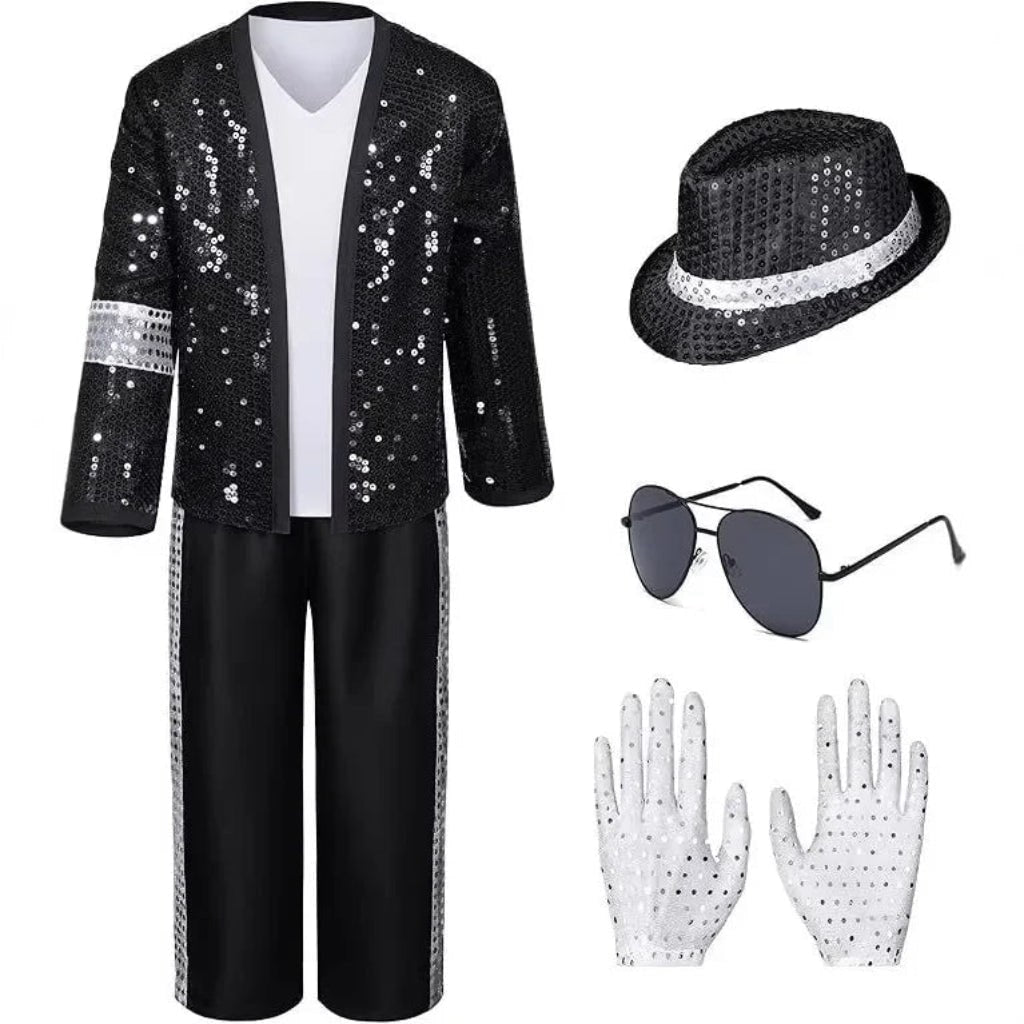 Men's Sequin Jacket Costume Set | Performance Outfit · Sasha Sydney