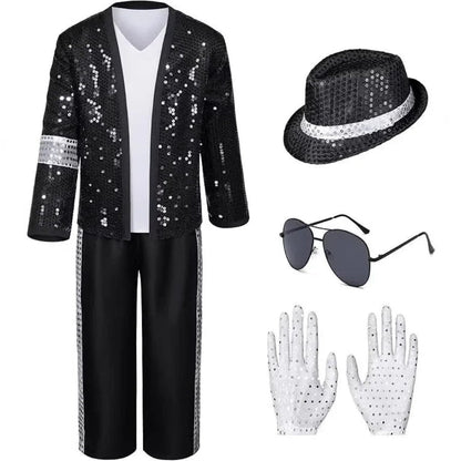 Men's Sequin Jacket Costume Set | Performance Outfit · Sasha Sydney