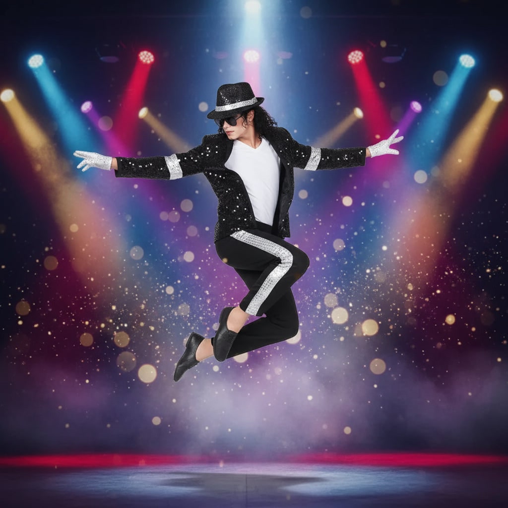 Men's Sequin Jacket Costume Set | Performance Outfit · Sasha Sydney