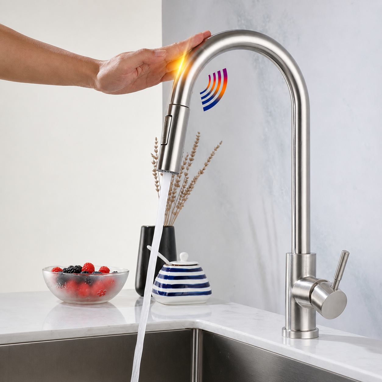 Modern Kitchen Tap | Touch Sensor · Sasha Sydney
