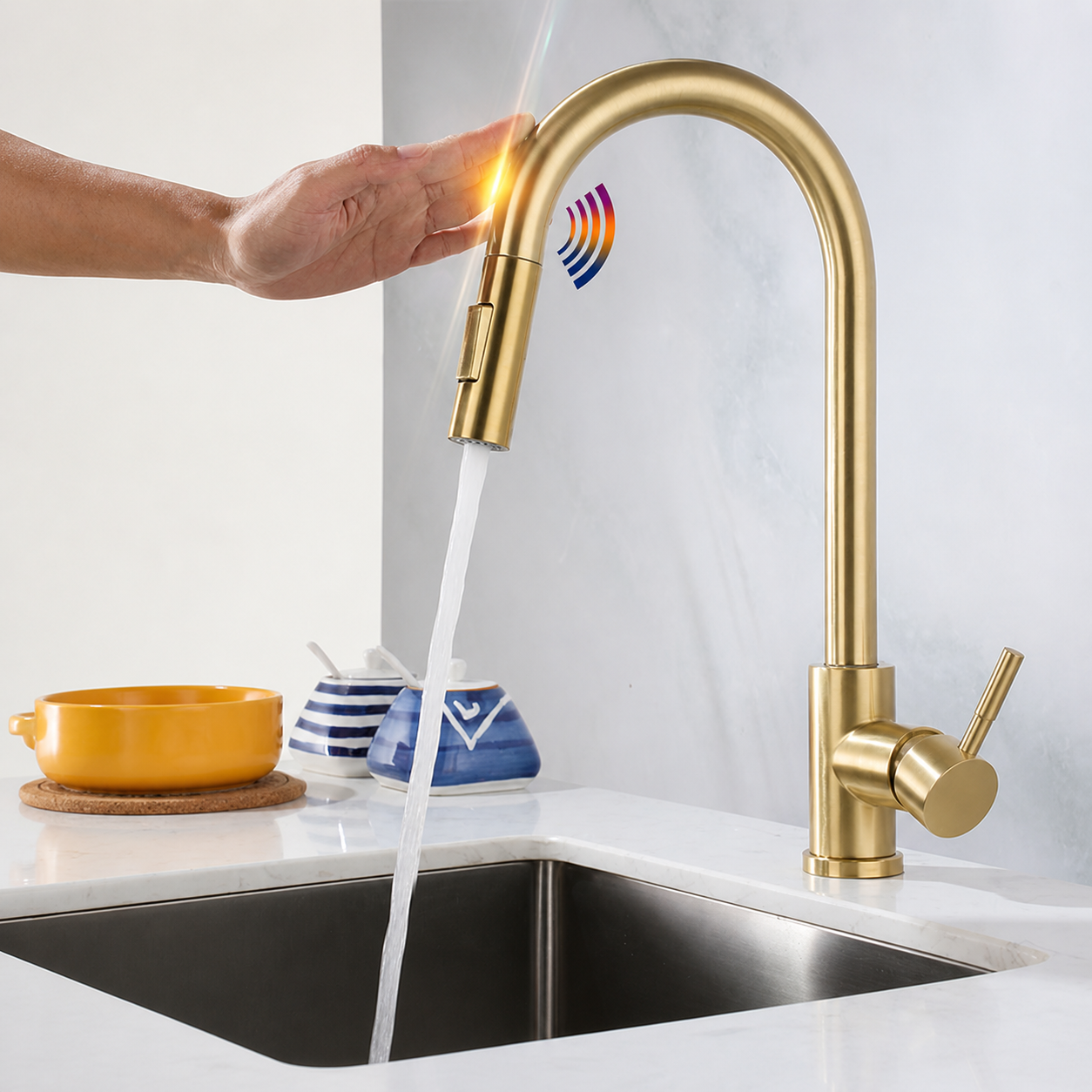 Modern Kitchen Tap | Touch Sensor · Sasha Sydney