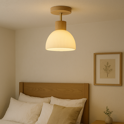 Nordic Ceiling Light | Dome Shade · Sasha Sydney