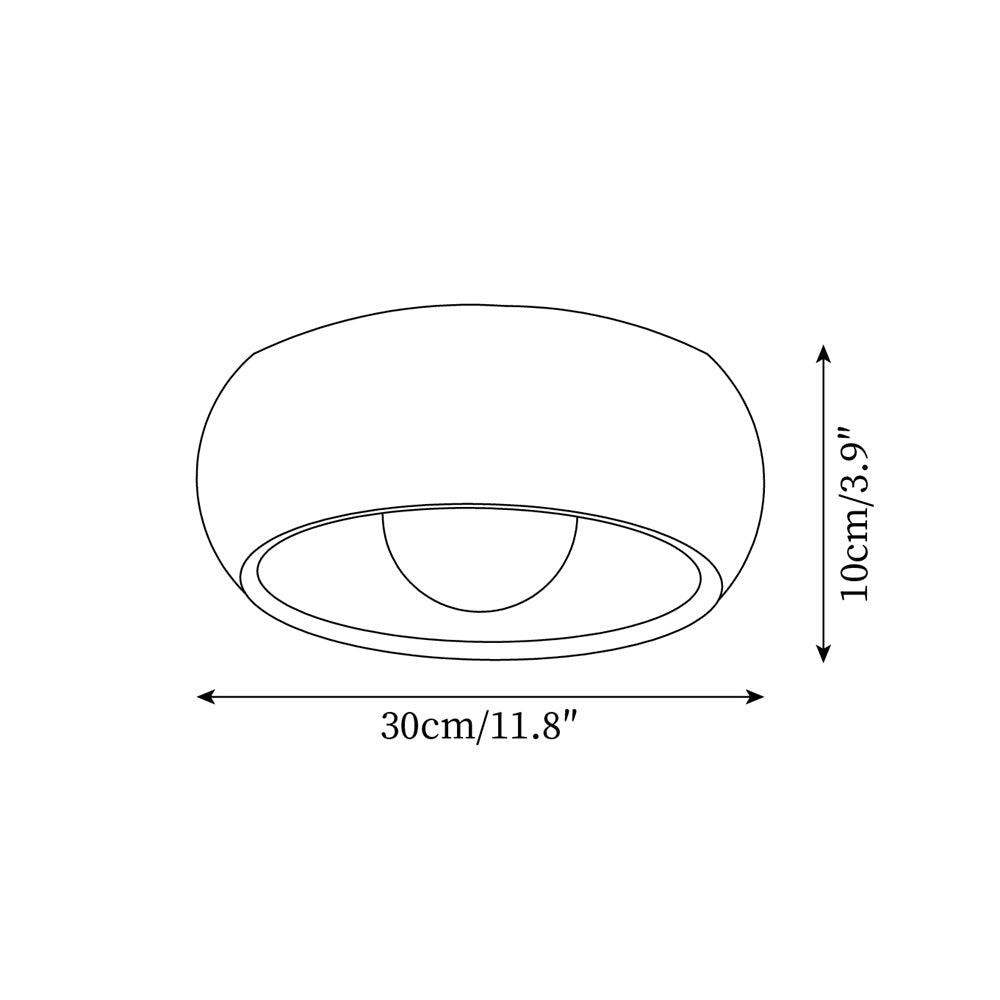 Nordic Ceiling Light | LED Globe · Sasha Sydney